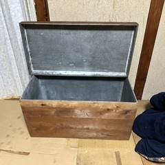 木箱 ( 収納 タップリ ) 