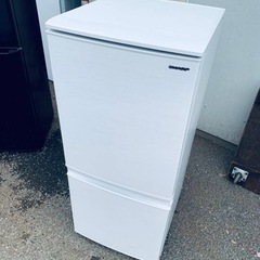 ♦️ SHARPノンフロン冷凍冷蔵庫 【2018年製】SJ-D14D-S