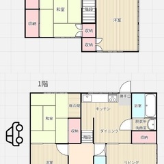 さぬき市津田町津田 一戸建て 5DK 駐車場と庭広め 海が少し見えます