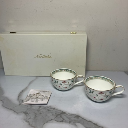 ☆値下げ☆2405-909 Noritake 碗皿ペアーセット Y6546C/4409 未使用品
