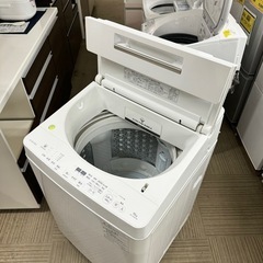 【お買い得‼️】東芝 2018年製 10.0kg全自動洗濯機 高級ガラストップ ウルトラファインバブル ホワイト♪