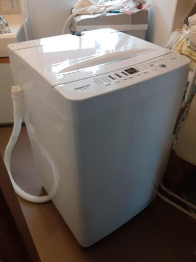 新品　2020年製ハイセンス全自動洗濯機　HWーE5503