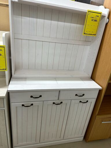 ジモティ来店特価!!　収納棚　ニトリ　ホワイト　　J-0575