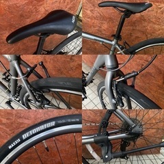 NESTO ネスト VACANZE1 バカンゼ 440size マツトガンメタ クロスバイク