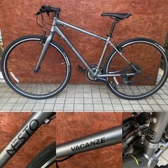 NESTO ネスト VACANZE1 バカンゼ 440size マツトガンメタ クロスバイク