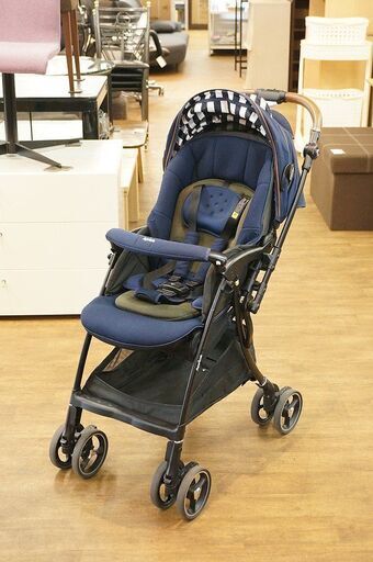 (Y)北大前! 札幌 引取 Aprica アップリカ LUXUNA B CSN ラクーナ ビッテ クッション A形ベビーカー モデル6BP380BNVJ 品番2135148 中古品 1027769