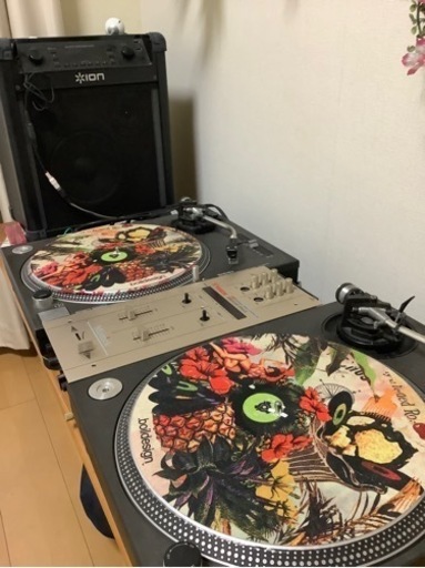 DJ用ターンテーブル　ミキサー等
