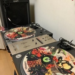 DJ用ターンテーブル　ミキサー等