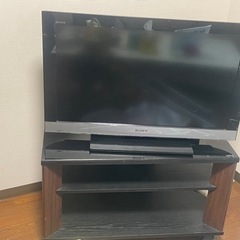 Sonyテレビとテレビボード