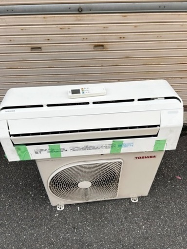 【美品】2017年製　TOSHIBA エアコン　6畳用