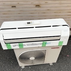 【美品】2017年製　TOSHIBA エアコン　6畳用