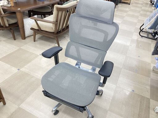 ワークチェア　COFO（コフォ）　COFO Chair Premium ﾌﾞﾗｯｸ×ｸﾞﾚｰ