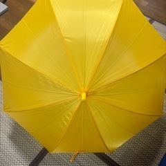 子供用傘　75センチ　黄色