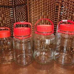 梅酒瓶　 漬物瓶 　ガラス瓶　梅漬用 長期保存瓶