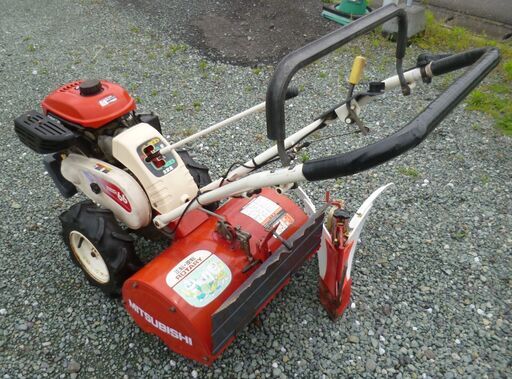 期間限定値下げ/引取り限定/福岡県/三菱 管理機　MMR66　my　boy　正転/逆転/簡易整備済み・動作確認済み・中古品・畝たて付き！