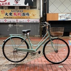 【オススメ】 ブリヂストン カジュナ 27インチ 3段変速 オートライト ミント