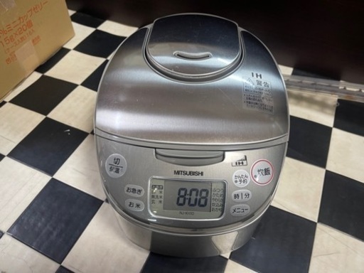 【リサイクルサービス八光】2013年製　三菱電機 NJ-KH10-S IHジャー炊飯器 シルバー 5.5合炊き