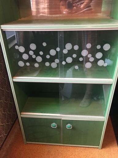 【取引中】昭和レトロ　ポップ　カラーボックス