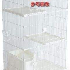 ⑦-2　未使用/新品　組立済み　キャットケージ 3段 幅82cm...