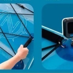 1点のみ❗️インフレータブルパドルボードパドルボードウェイクボード-11