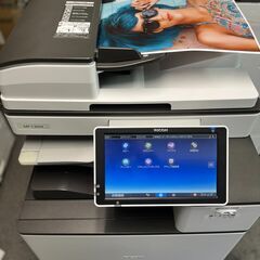 終了・中古カラーコピー機複合機 リコー MPC2504 2段給紙・FAX無