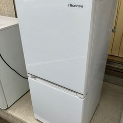 【引取】ハイセンス 冷蔵庫 HR-G13B-W 134L 2020年製 動作確認済み