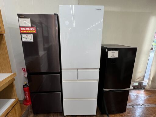 Panasonic NR-E458PX-W　5ドア冷蔵庫のご紹介！【トレファク入間24-05】