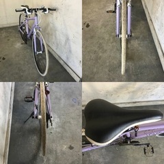 356□岐阜発　△LOUIS GARNEAU/ルイガノ/クロスバイク/CHASSE/420サイズ/3×8段変速/走行確認/グリップ汚れ多め/現状品　R5.9/25□a