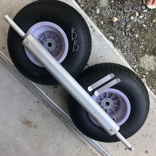 FACTORY-ZERO(ファクトリーゼロ) F-タイヤ(ベアリング付) 18x9.50-8 FZ-TA40F  （中古）