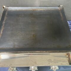 ★IKK 卓上グリドル (プレスグリドル) YS450 都市ガス用 鉄板厚み7mm 業務用 グリドル★