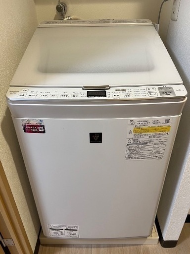 SHARP洗濯機・Panasonic冷蔵庫