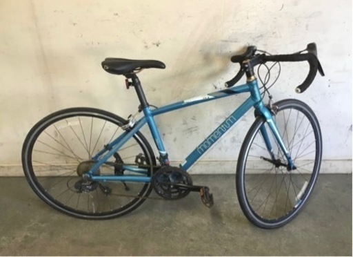 360□岐阜発　△ momentum R1 AEONBIKE / ロードバイク / 2×7段変速 / 防犯有り / サドル破れ有り / 走行確認 / 現状品　R5.5/10□