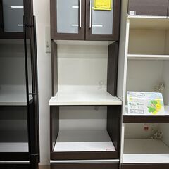 ジモティ来店特価!!　　食器棚　ニトリ　ダークブラウン　　J-0598