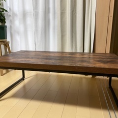 【ネット決済】ニトリ センターテーブル ステイン 105