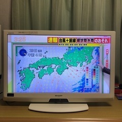 シャープLED液晶テレビ　