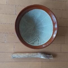 日本製  すり鉢＆すりこ木（山椒の原木です）