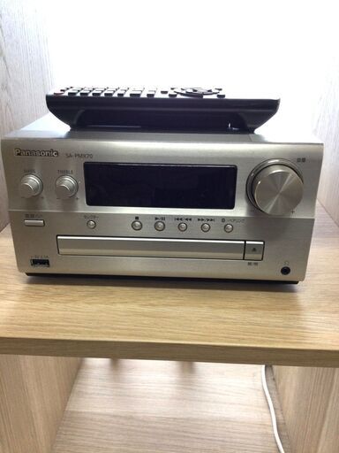 【最終値下げ】ミニコンポ・Panasonic製・SA-PMX70・Bluetooth対応・CD【6月16日までのお渡しになります】