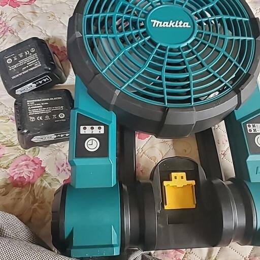 マキタ充電2個付き扇風機