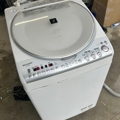 ９キロ洗い‼️洗濯機‼️温風乾燥付き‼️シャープ