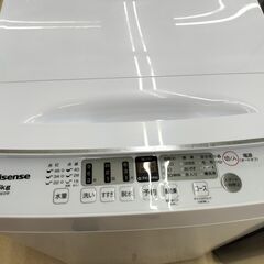 ★ジモティー割有★　ハイセンス　５．５K洗濯機　HW-５５E2W  ２０２２年製　IK-574