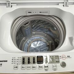 ★ジモティー割有★　ハイセンス　５．５K洗濯機　HW-５５E2W  ２０２２年製　IK-574