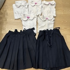 女児　140　スクールスカート