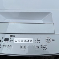 美原店　東芝　洗濯機　東芝 4.5㎏ AW-45M7 2020年製　パワフル洗浄