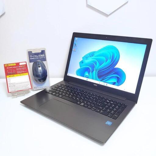ラスト1台 Windows11 Office付き NEC LAVIE 新品SSD Wi-Fi カメラ DVD テンキー 15.6インチ 全国発送 キャッシュレス決済対応
