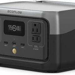 EcoFlow ポータブル電源 RIVER2 256Wh AC出...
