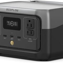 EcoFlow ポータブル電源 RIVER2 256Wh AC出力300W(最大600W) 