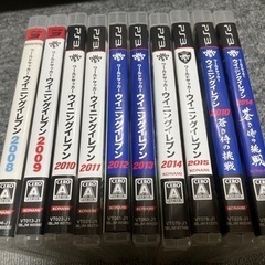 PS3 ソフト　ウイニングイレブン　１０本セット