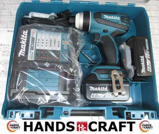 makita マキタ TP141DRGX 4モードインパクトドライバ 未使用 18V 6.0Ah バッテリー×2 充電器 【ハンズクラフト宜野湾店】