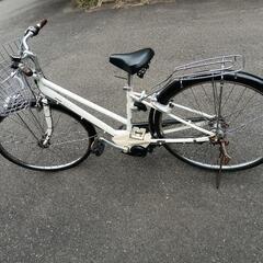 ブリジストン　電動自転車　27インチ　バッテリー２個　充電器　鍵３個付き