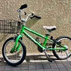 ルイガノ　子供　自転車　グリーン　16インチ